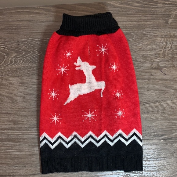 Retro Style Dog Christmas Sweater - Picture 3 of 5